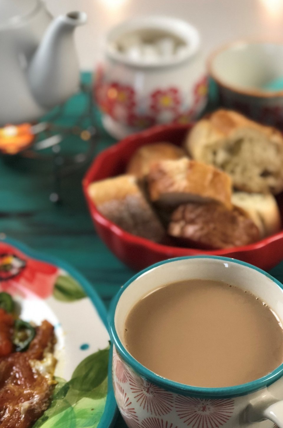 afghan breakfast sheer chai