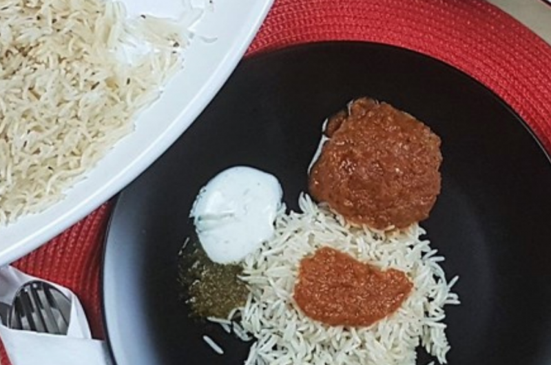 Kofta Challow (Afghan Meatballs with Rice)