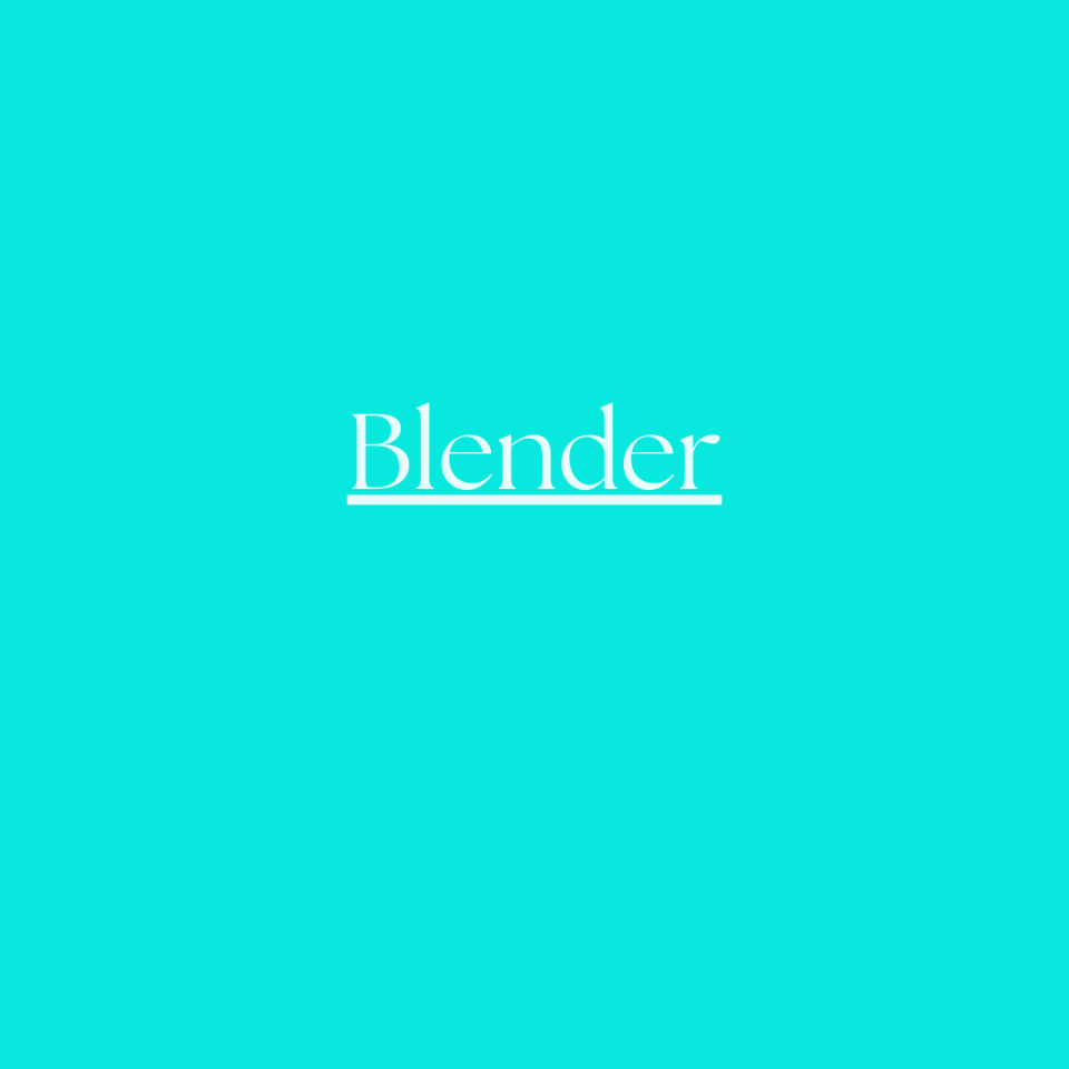 blender